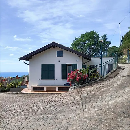 度假居 Casa Indipendente Roque Vista Al Mar Con Parking Gratuito