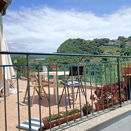 Casa Indipendente Roque Vista Al Mar Con Parking Gratuito *