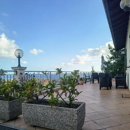 度假居 Casa Indipendente Roque Vista Al Mar Con Parking Gratuito