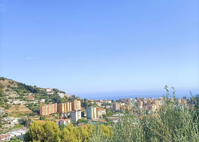 別荘 Casa Indipendente Roque Vista Al Mar Con Parking Gratuito *