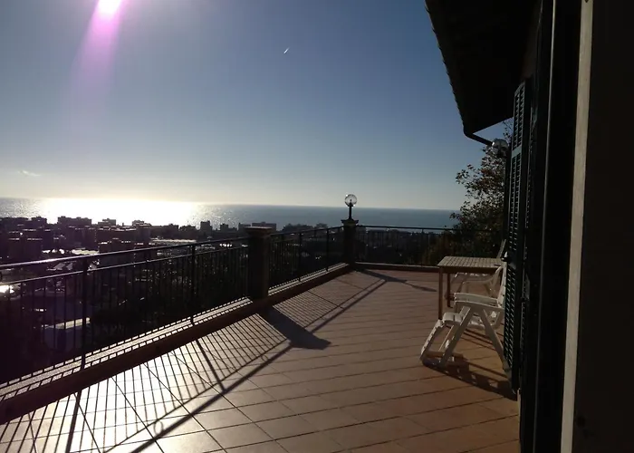 別荘 Casa Indipendente Roque Vista Al Mar Con Parking Gratuito