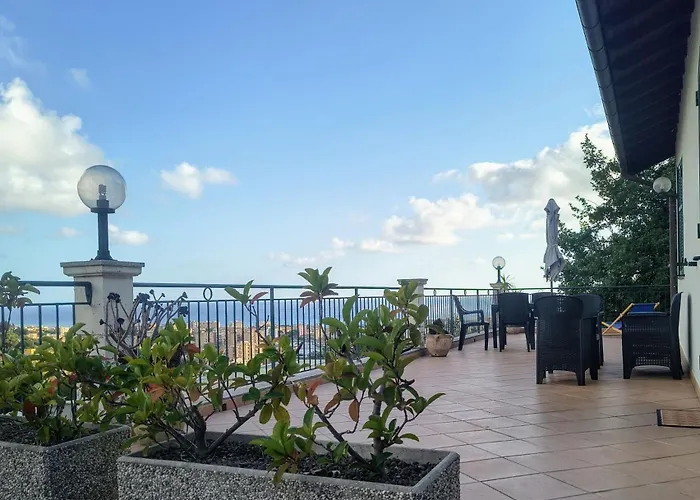 別荘 Casa Indipendente Roque Vista Al Mar Con Parking Gratuito
