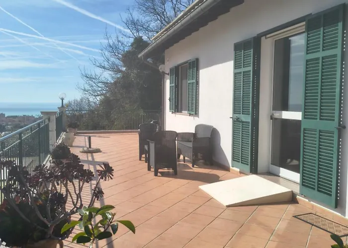 Casa Indipendente Roque Vista Al Mar Con Parking Gratuito Feriehus *
