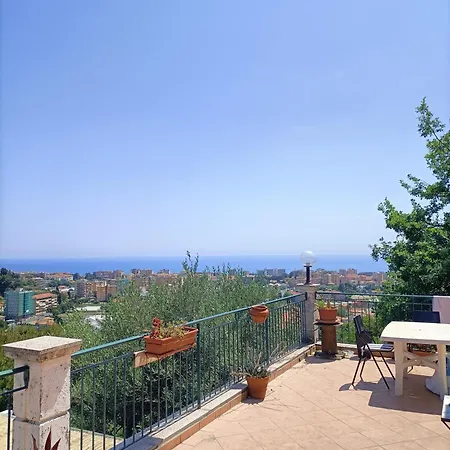 Casa Indipendente Roque Vista Al Mar Con Parking Gratuito * ולקרוסיה