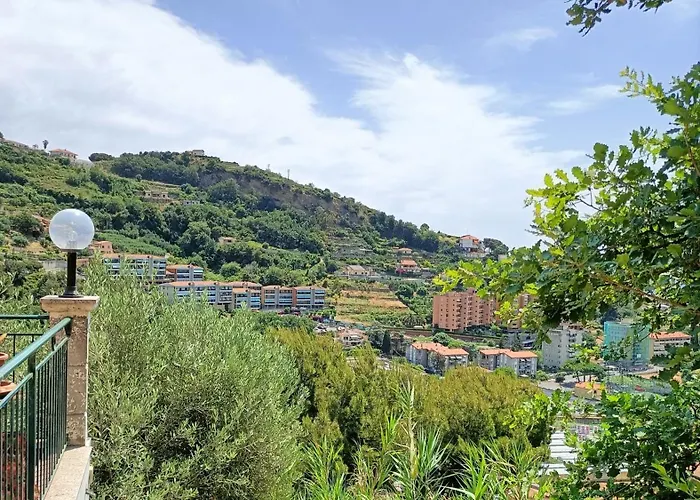 Vakantiehuis Casa Indipendente Roque Vista Al Mar Con Parking Gratuito Vallecrosia