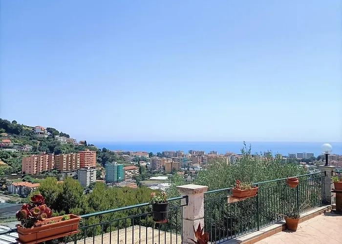 Casa Indipendente Roque Vista Al Mar Con Parking Gratuito Feriehus *
