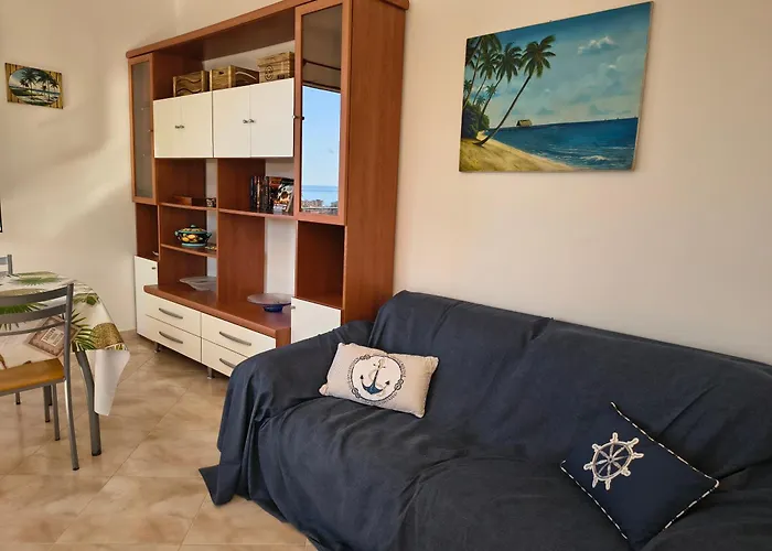 Vakantiehuis Casa Indipendente Roque Vista Al Mar Con Parking Gratuito